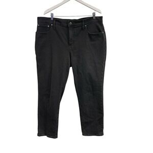 Women's Black perfect vintage Madewell‎ Jeans NWOT size 33